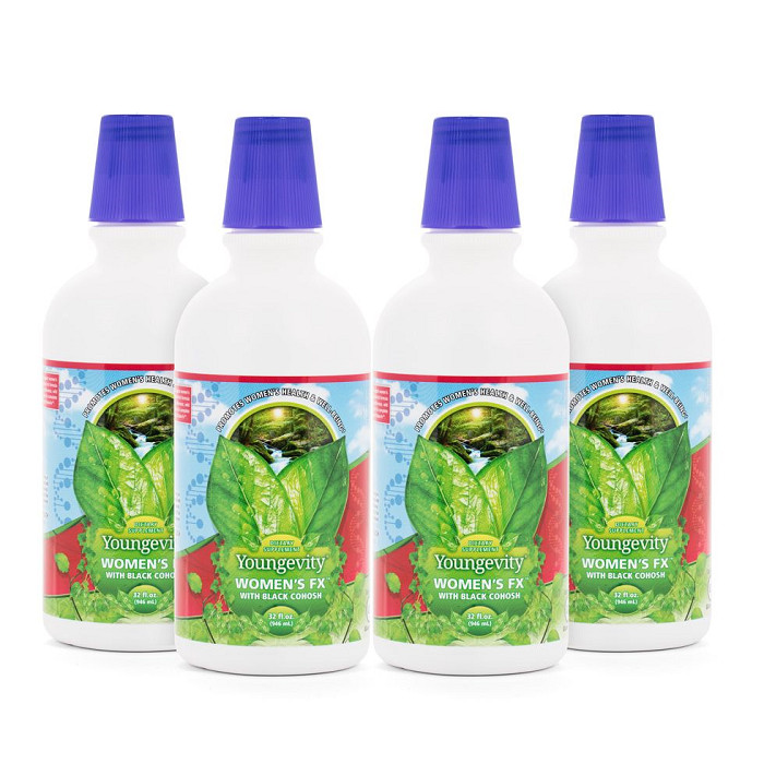 Youngevity Plan1x Womens Fx w/ Black Cohosh 32 fl oz 4x Dr Wallach Free Shipping