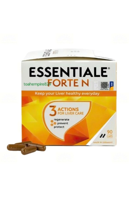 1 Box Essentiale Forte N Liver Detox & Liver Tonic Supplement 90s Free Shipping gallery