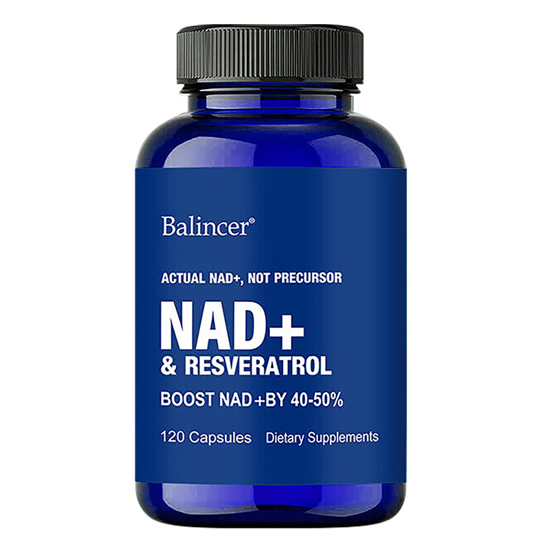 Nad+ Resveratrol 120 capsules - Improve metabolism and improve sleep