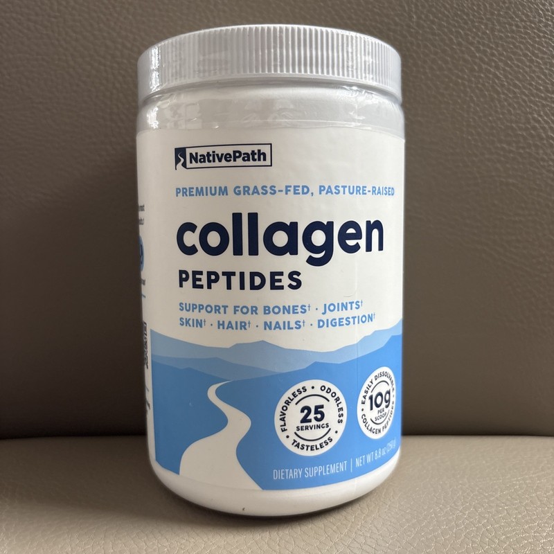 NativePath Collagen Peptides Powder Grass Fed Pasture Raised