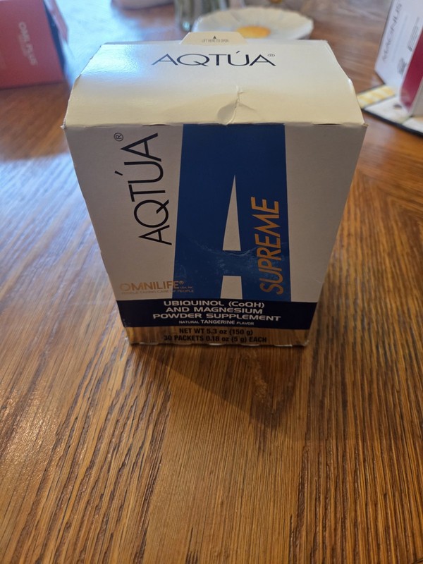 AQTUA SUPREME Box w/30 sachets 150g Aporte De Minerales Exp 10/2027