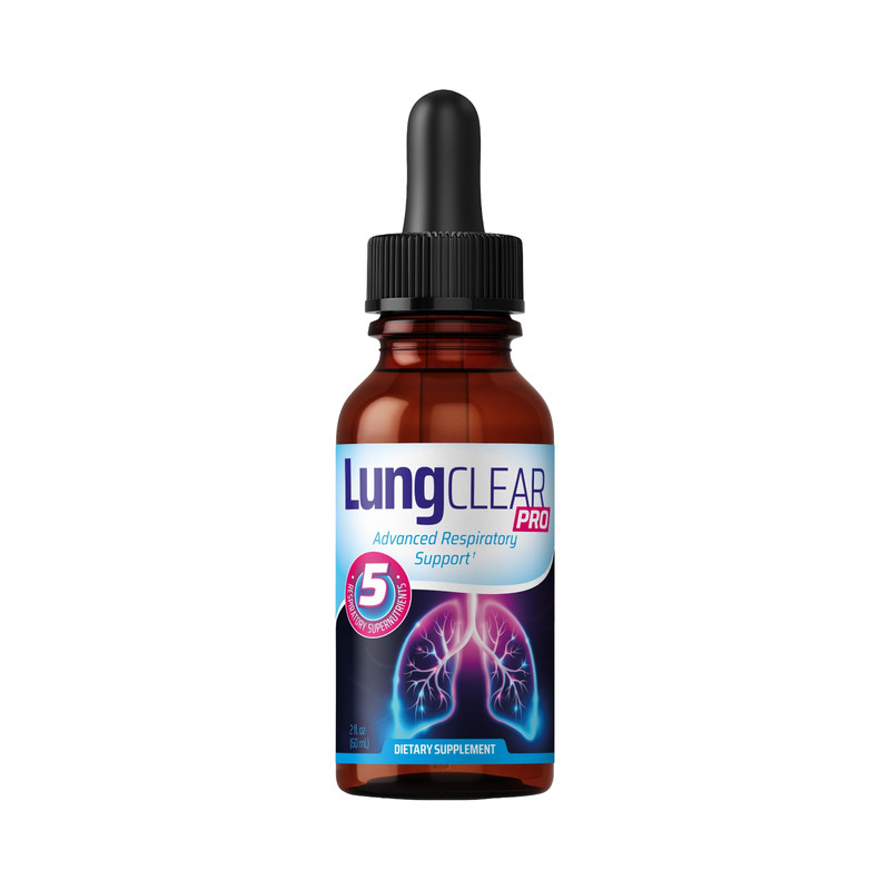 (1-Pack) Lung Clear Pro Drops - LungClear Healthy Lung Support Drops