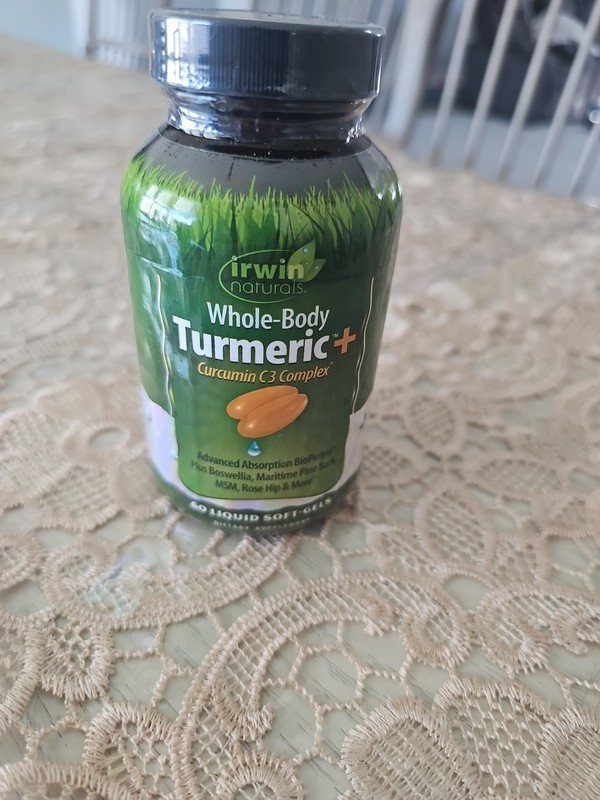 Irwin Naturals Whole-Body Turmeric+ Curcumin C3 Complex 60 Sgels