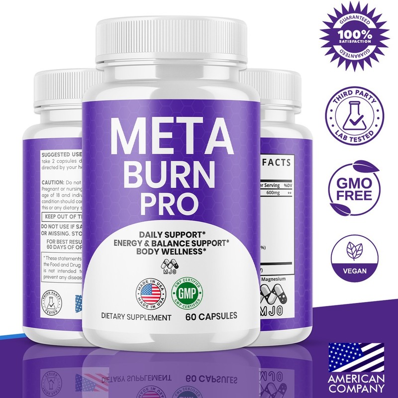 (1 Pack) Meta Burn Pro Advanced Energy & Fitness Formula MetaBurnPro 60 Capsule gallery