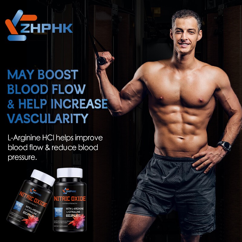 Nitric Oxide L-Arginine Pre Workout+Testosterone Booster,Tong-Kat Ali, Tribulus gallery