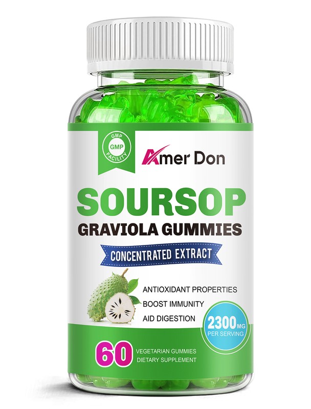 Soursop Graviola Extract ANTI-AGE 2300mg Healthy Body,Immune Boost new gallery