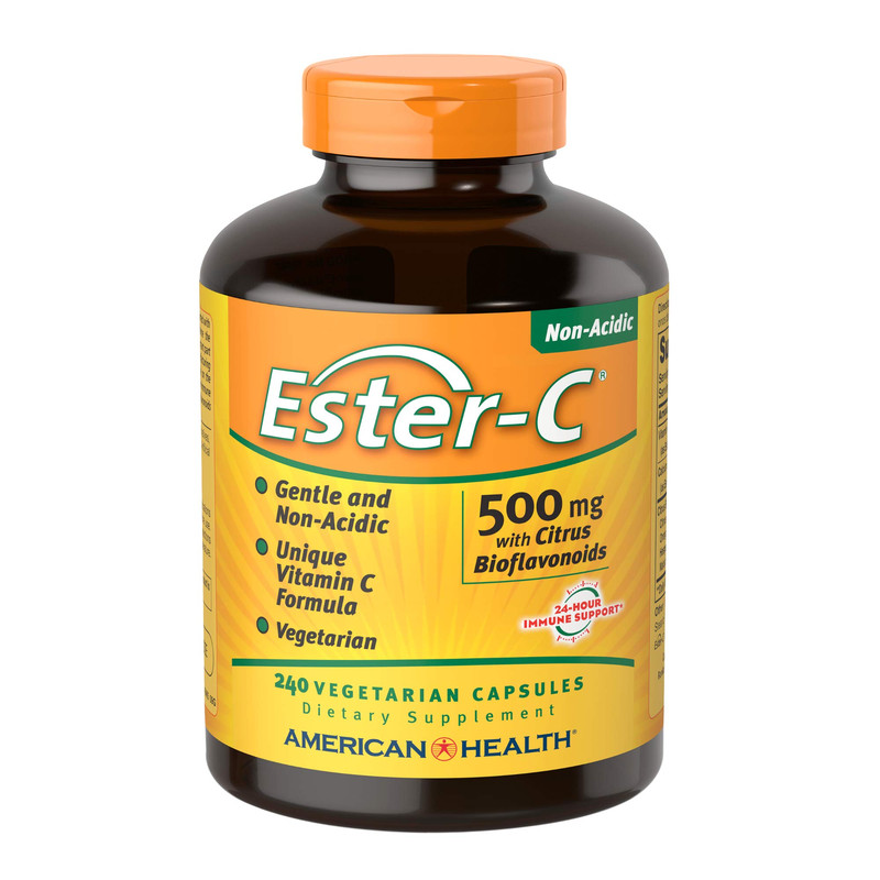 American Health Ester-Vitamin C Citrus Bioflavonoids 500 Milligrams 240 Veg