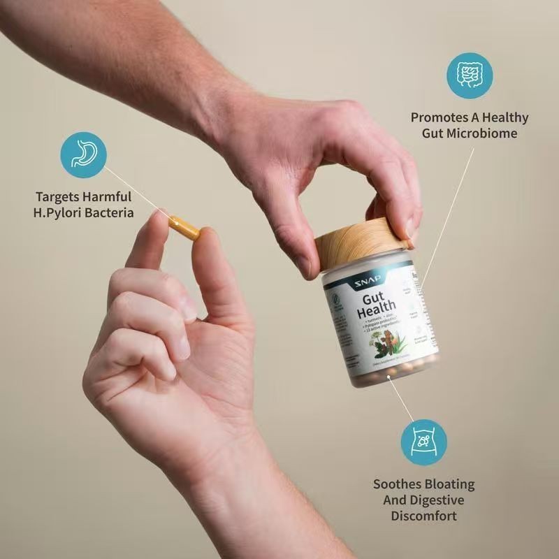 SNAP Gut Health Supplement&Snap Supplements Natural Spirulina and Chlorella gallery
