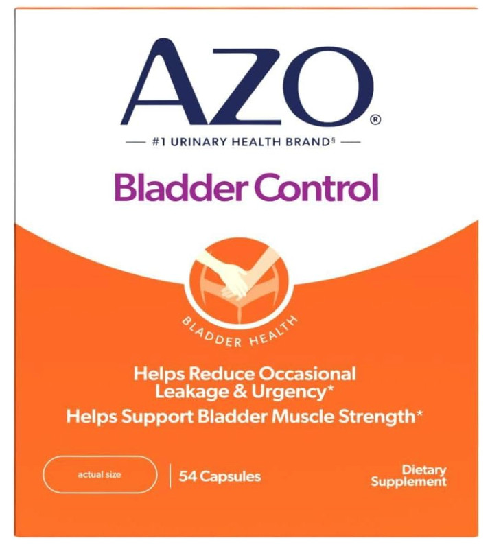 AZO Bladder Control Go-Less 54 Caps Urinary Support Occasional Urgency EXP 05/27