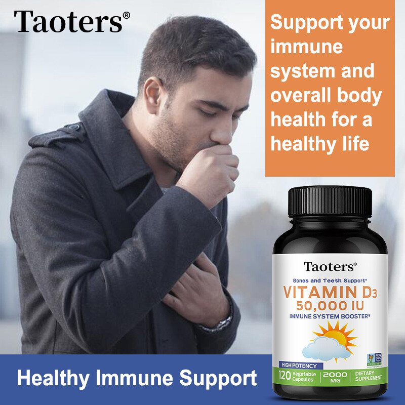 Vitamin D3 50,000 IU Softgels With High Potency Strong Bones Sugar Free gallery