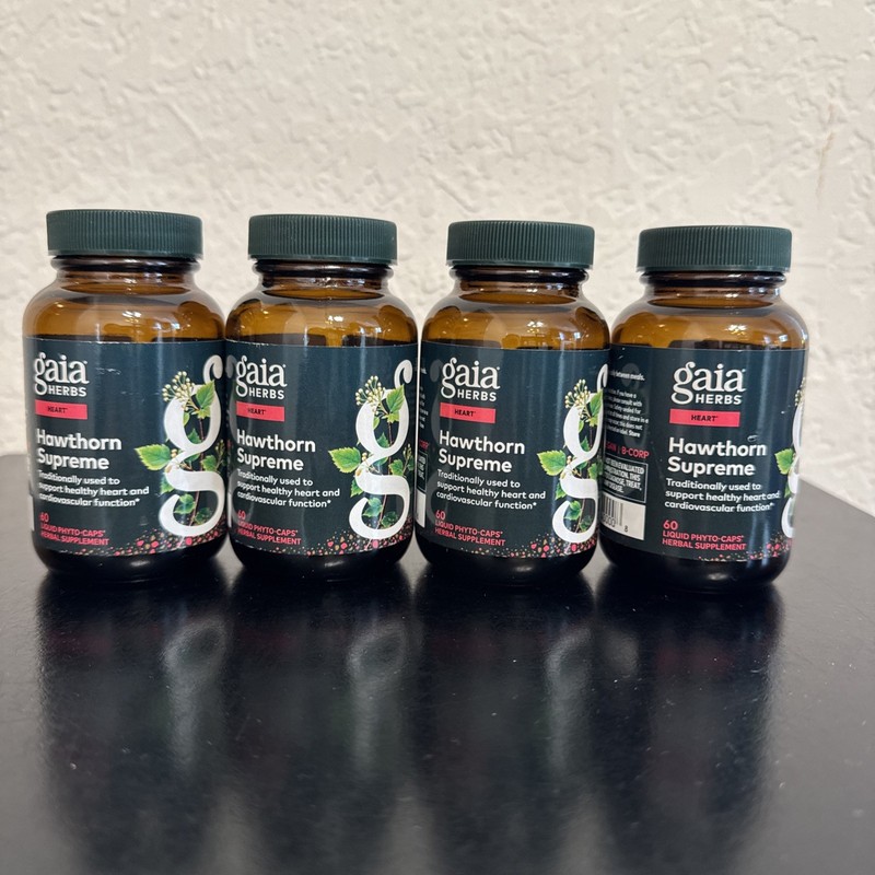 Gaia Herbs Hawthorn Supreme 240 Vegan Liquid Phyto-Capsules