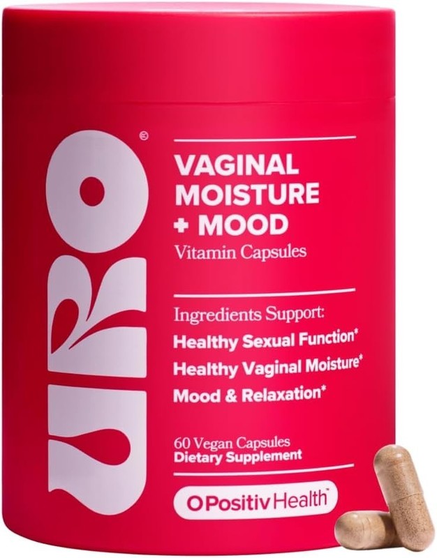 URO Vaginal Moisture & Mood – Formulated to Support Vaginal Health, Hydration