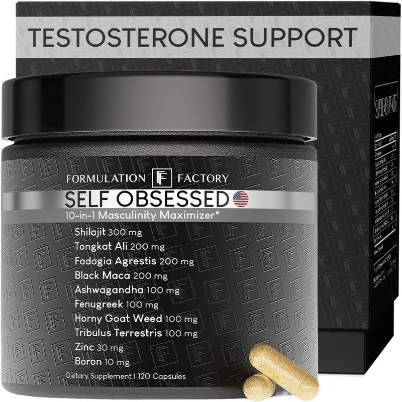 Formulation Factory Self Obsessed Masculine Vitality & Testosterone Support…