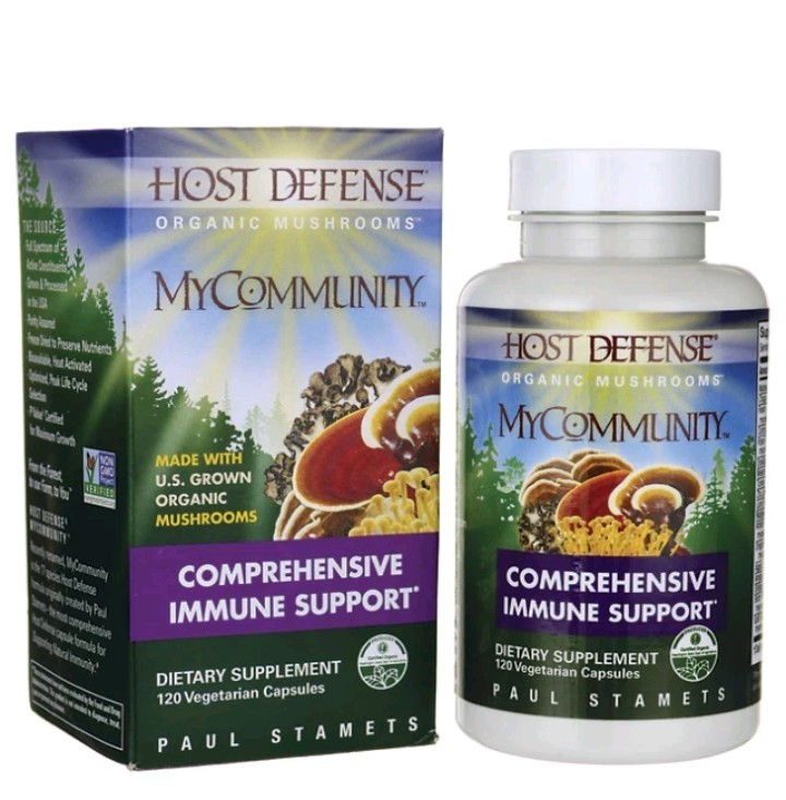 Host Defense My Community 120 Capsules  New And Sealed