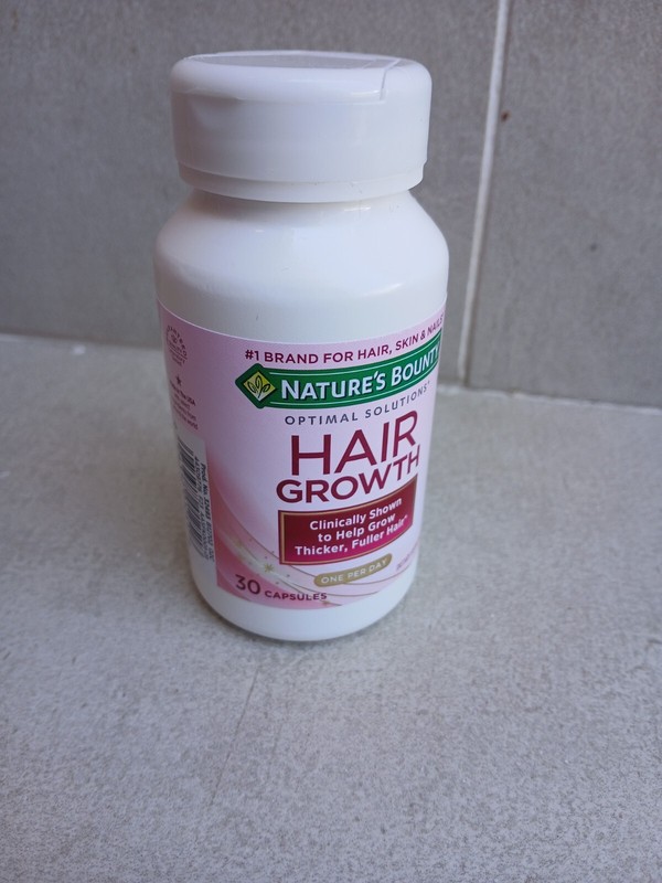 Nature's Bounty Optimal Solutions Hair Growth 30 Caps Exp 12/2025 gallery