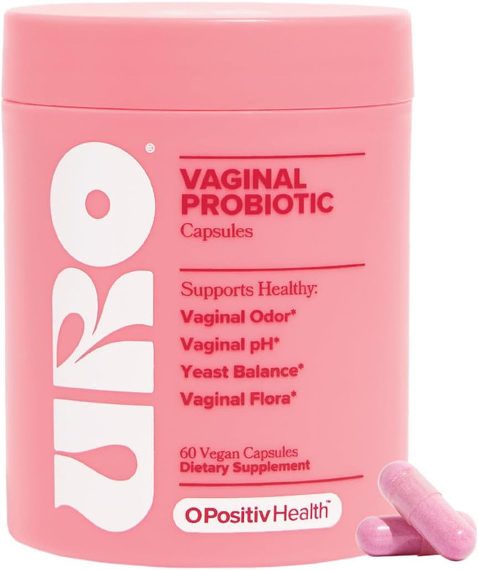 O Positiv URO Vaginal Probiotics for Women Ph Balance with Prebiotics & Lactobac