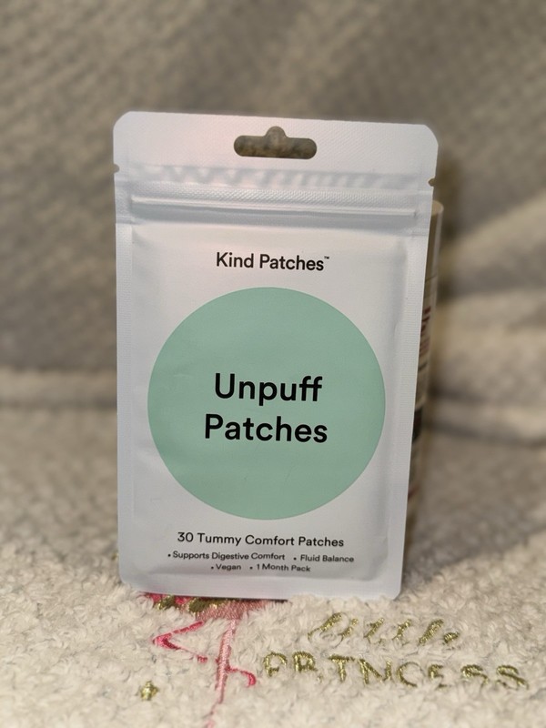 Kind Patches Unpuff Patches (30 Ct) Tummy Digestive Comfort Fluid Balance Vegan