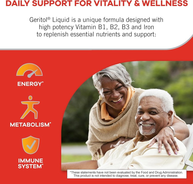 Liquid Iron Supplement 12oz Energy Support B Vitamins Easy to Swallow gallery
