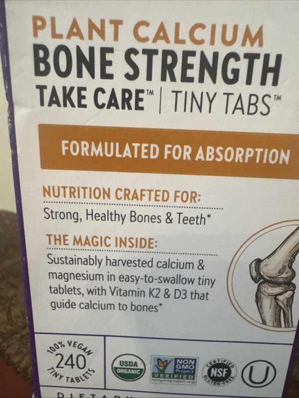 New Chapter Bone Strength Take Care Tiny Tabs - 240 Tablets gallery