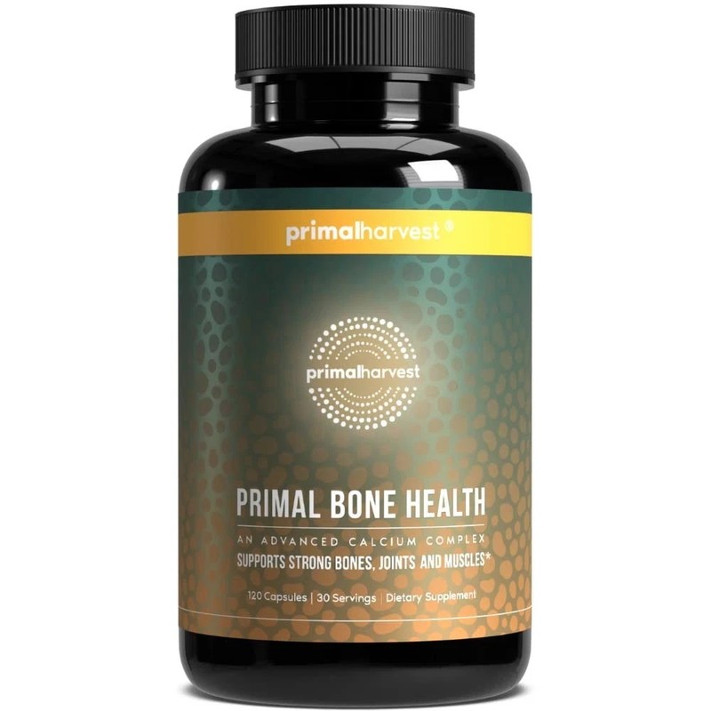 Primal Harvest Primal Bone Health Calcium Complex for Bones, Joints & Muscles
