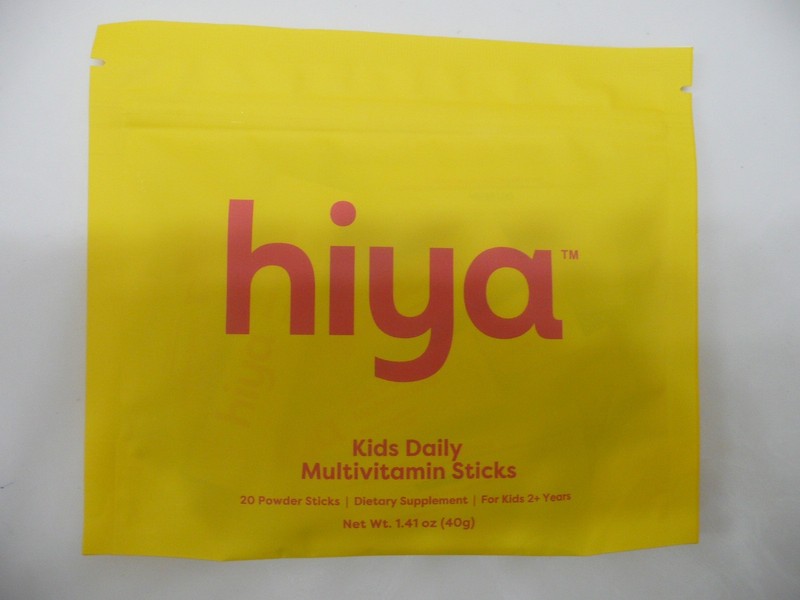 Hiya Kids Daily Multivitamin Sticks 20 Powder Sticks Exp 05/29/2027