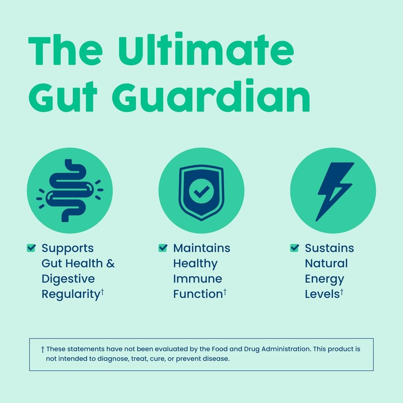 Complete Synbiotic 3-in-1 Gut Health Formula - Pre, Pro & Postbiotics - 10 Billi gallery