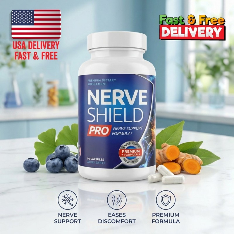 Nerve Shield Pro Advanced New Formula for Neuropathy Exp: 30/12/2027