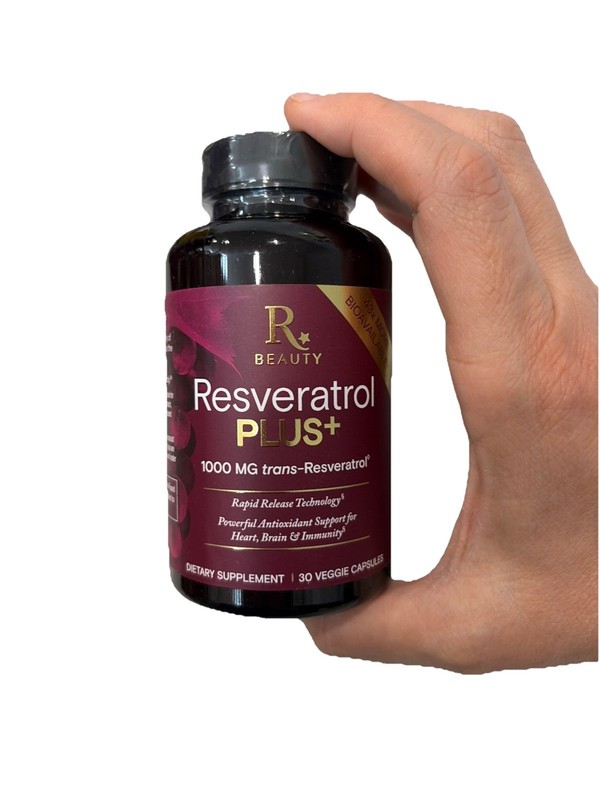 Reserveage Beauty Resveratrol Plus+ 1000 mg – Rapid-Release Resveratrol Capsu…