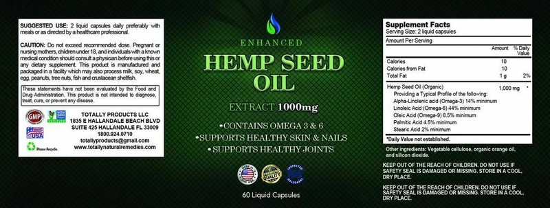 Hemp Seed Oil Skin Nails Supplement and Green Lipped Sea Mussel Joint Support gallery
