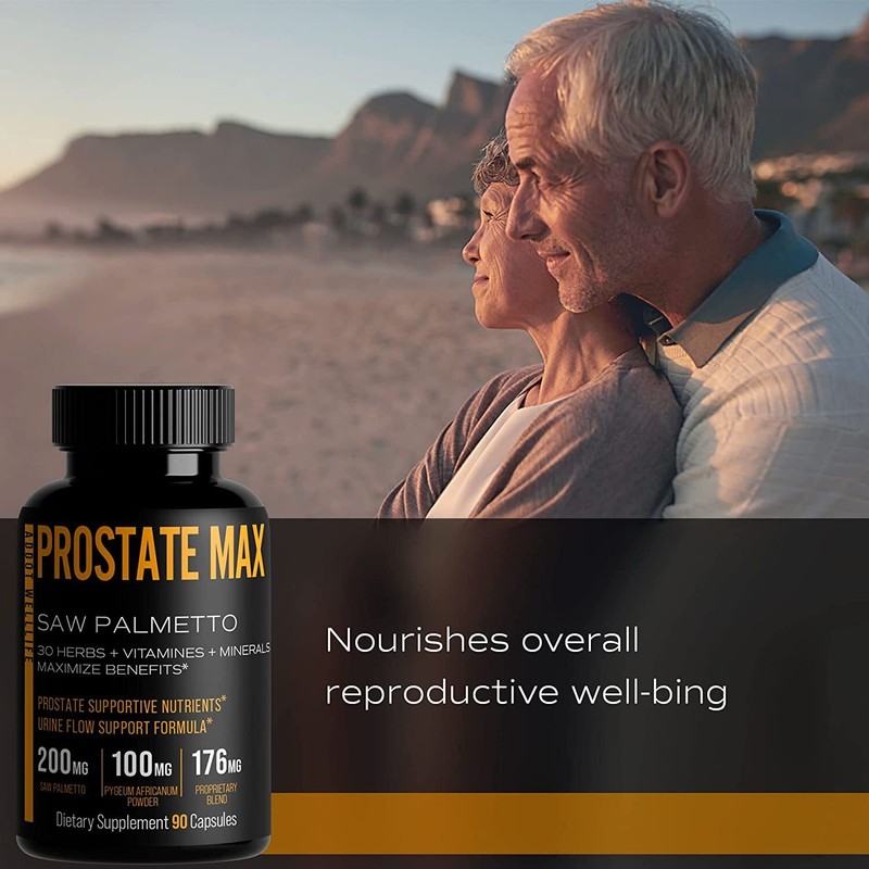 Prostate Max for Men, Saw Palmetto Plus 30 Herbs, minerals, vitamins gallery